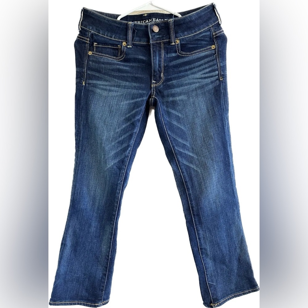 American Eagle Outfitters Super Stretch Artist Crop Women’s Denim Jean Size4
